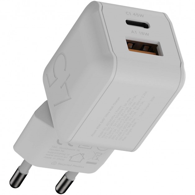 XTORM NEXTGEN sieninis pakrovėjas, 45W XTORM NEXTGEN sieninis pakrovėjas, 45W
