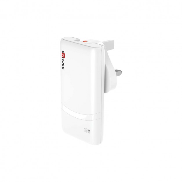 SKROSS® KLIP SLIM kelių jungčių įkroviklis, 65W SKROSS® KLIP SLIM kelių jungčių įkroviklis, 65W