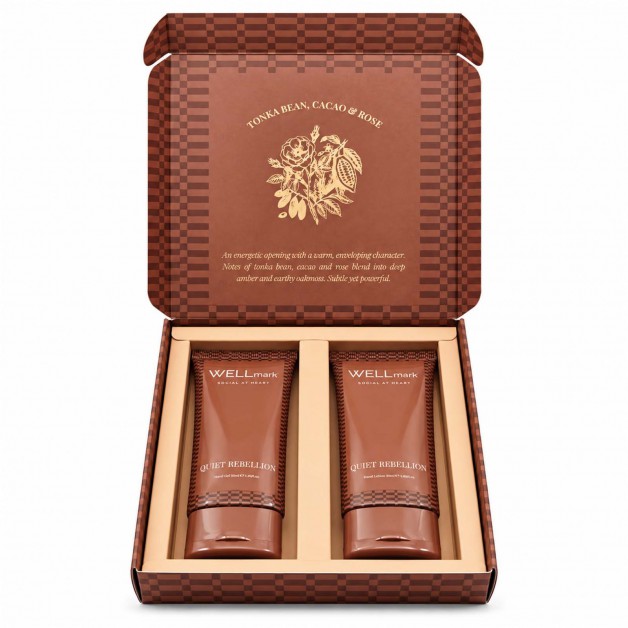 WELLMARK QUITE REBELLION rankų priežiūros rinkinys, 70ml+70ml