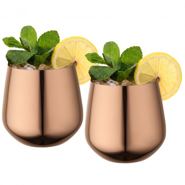CASCADE nerūdijančio plieno puodelių rinkinys, 540ml CASCADE nerūdijančio plieno puodelių rinkinys, 540ml