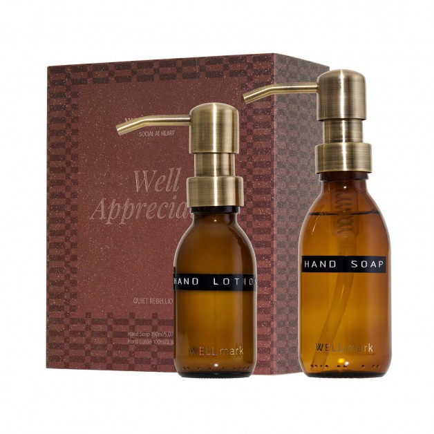 WELLMARK QUITE REBELLION rankų priežiūros rinkinys, 100ml+150ml WELLMARK QUITE REBELLION rankų priežiūros rinkinys, 100ml+150ml