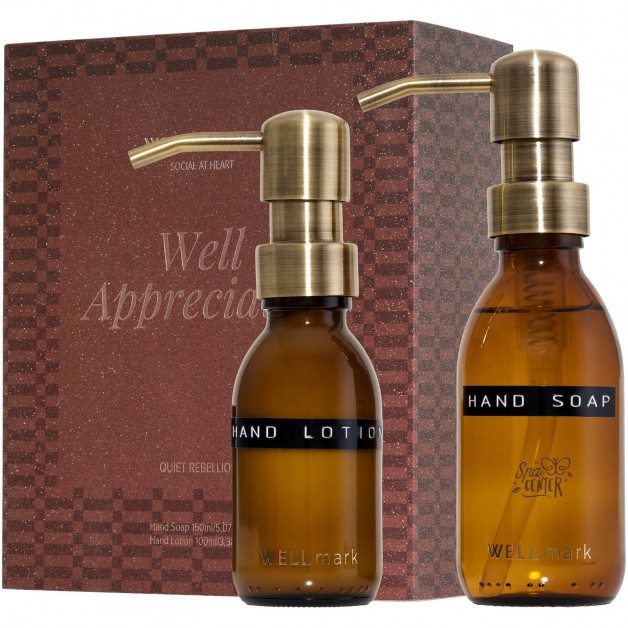 WELLMARK QUITE REBELLION rankų priežiūros rinkinys, 100ml+150ml WELLMARK QUITE REBELLION rankų priežiūros rinkinys, 100ml+150ml