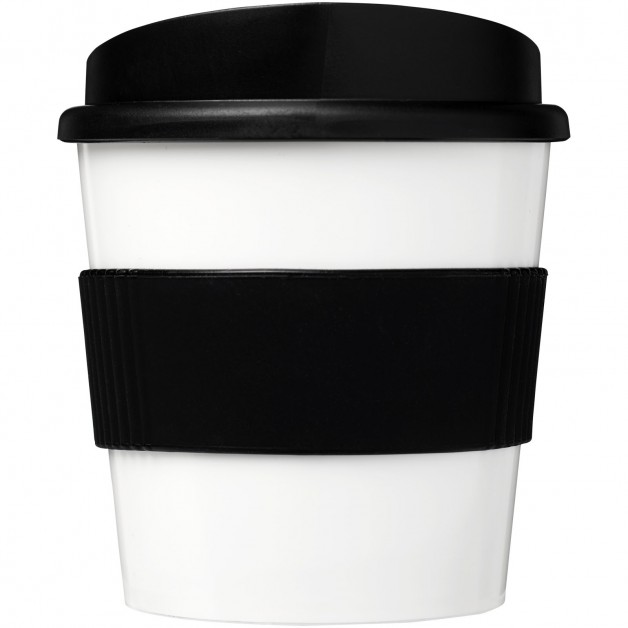 Brite-Americano® Primo 250 ml kelioninis puodelis su silikoniniu laikikliu nuo šilumos