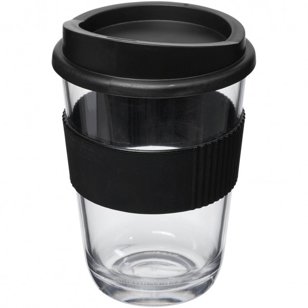 Americano® Cortado 300 ml kelioninis puodelis su silikoniniu laikikliu nuo šilumos