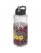 H2O Active® Big Base didelės sportinė gertuvė su šiaudeliu, 1 litras
