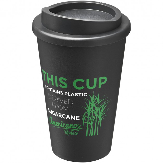Americano® Renew 350 ml šilumą izoliuojantis kelioninis puodelis, iš perdirbtų medžiagų
