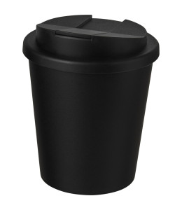 Americano® Espresso 250 ml kelioninis puodelis iš perdirbto plastiko su dangteliu, kuris apsaugo nu Americano® Espresso 250 ml kelioninis puodelis iš perdirbto plastiko su dangteliu, kuris apsaugo nu