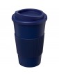 Americano® 350 ml šilumą izoliuojantis kelioninis puodelis su silikonine apsauga nuo karščio