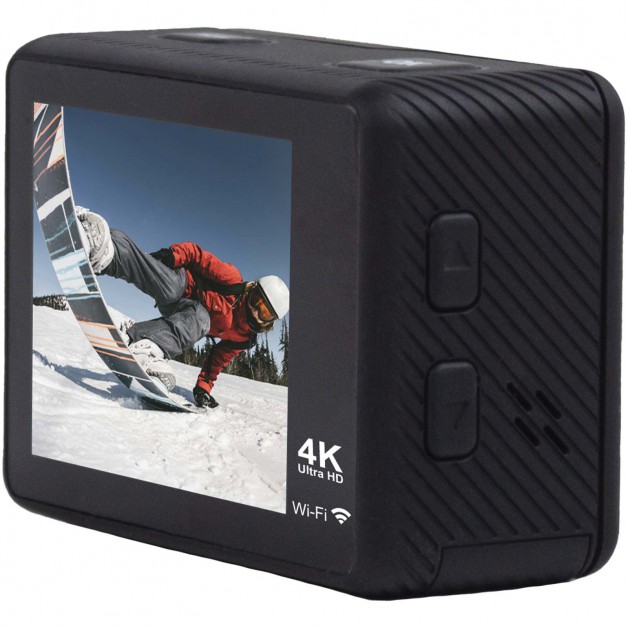 Prixton DV670 4K dviejų ekranų veiksmo kamera (go pro)