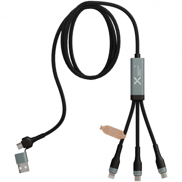 SCX.design C53 100W 5-in-1 rPET ultra greitas krovimo laidas