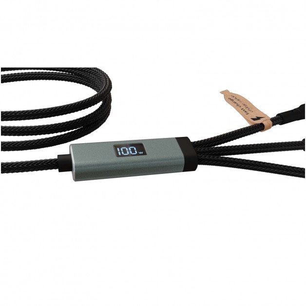 SCX.design C53 100W 5-in-1 rPET ultra greitas krovimo laidas
