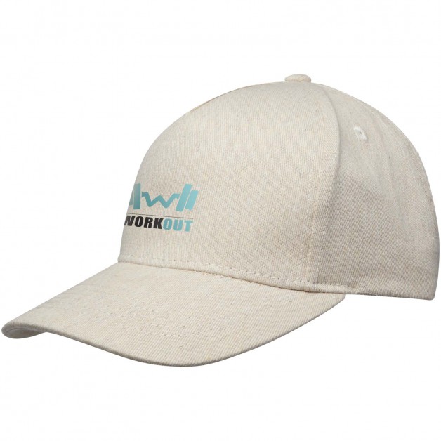 Onyx 5 panel Aware™ perdirbta kepurėlė su snapeliu, 240 g/m²