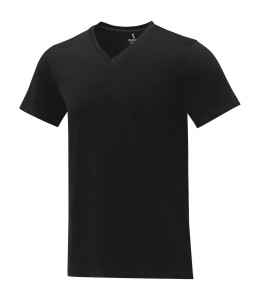 Somoto vyriški marškinėliai trumpomis rankovėmis V formos kaklu