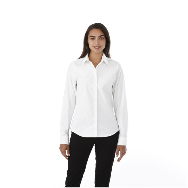 Hamell moteriški marškiniai ilgomis rankovėmis iš elastingos medžiagos