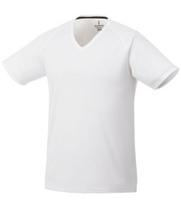Amery cool fit vyriški marškinėliai trumpomis rankovėmis su V formos apykakle