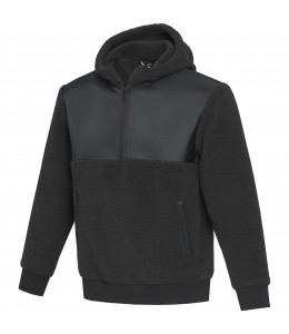 Evans perdirbtas sherpa fleece džemperis, unisex