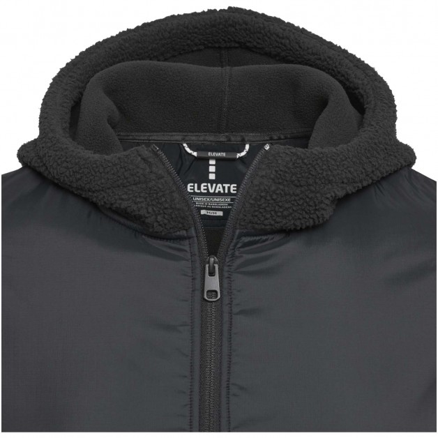 Evans perdirbtas sherpa fleece džemperis, unisex