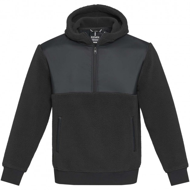 Evans perdirbtas sherpa fleece džemperis, unisex