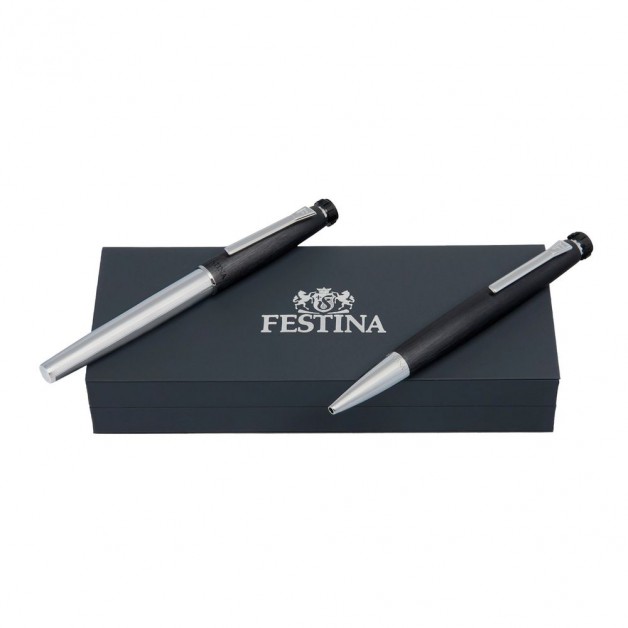 Festina Chrome Black rinkinys (tu&scaron;inukas ir rolleris)