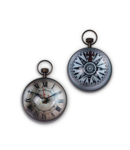 Senovinis laikrodis - Laiko akis, žalvaris