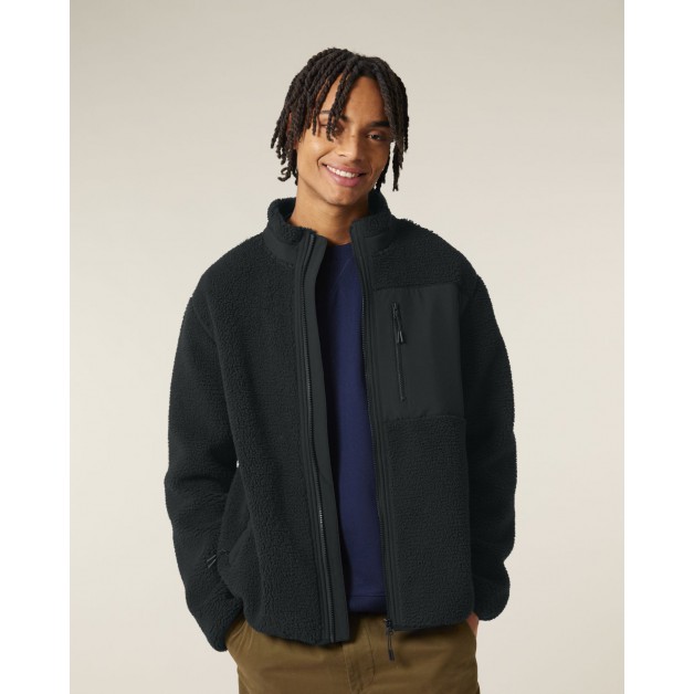 BROOKER unisex sherpa striukė, 450g