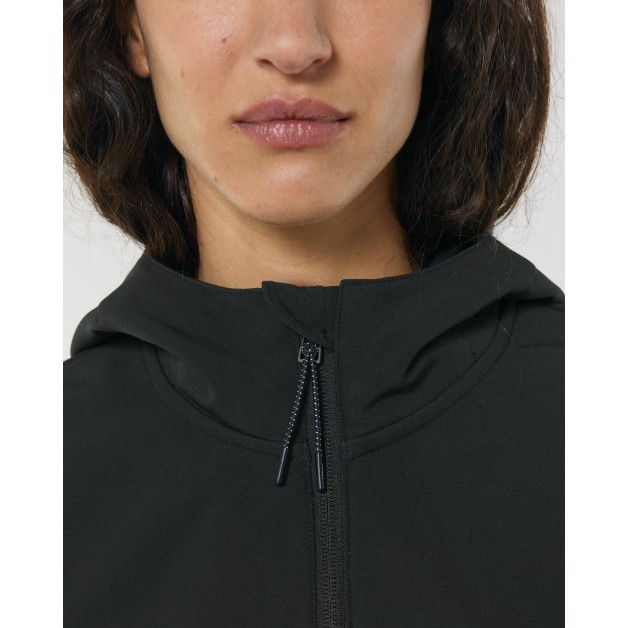STELLA DISCOVERER Moteriška softshell striukė su gobtuvu