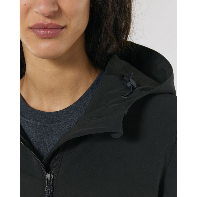 STELLA DISCOVERER Moteriška softshell striukė su gobtuvu