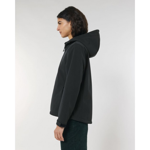 STELLA DISCOVERER Moteriška softshell striukė su gobtuvu