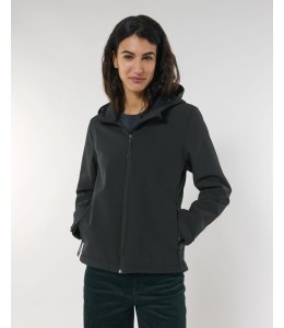 STELLA DISCOVERER Moteriška softshell striukė su gobtuvu