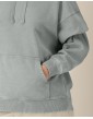 SLAMMER 2.0 VINTAGE unisex džemperis su gobtuvu, 380g