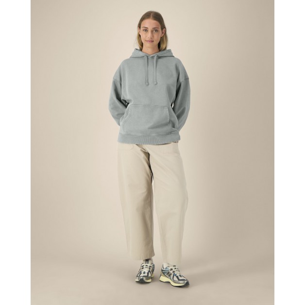 SLAMMER 2.0 VINTAGE unisex džemperis su gobtuvu, 380g