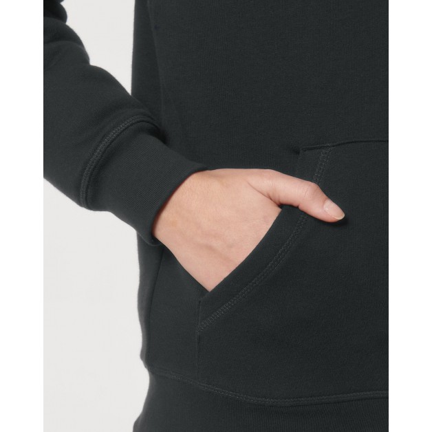 HYGGER SHERPA unisex džemperis su gobtuvu ir šerpos pamušalu, 300g