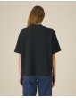 ASHER unisex storesnio trikotažo dėžutės silueto marškinėliai