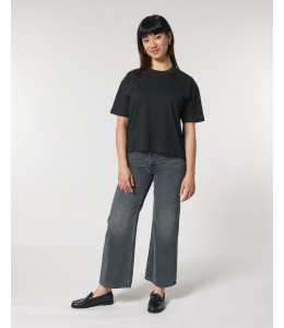 STELLA NOVA Moteriški laisvo silueto marškinėliai