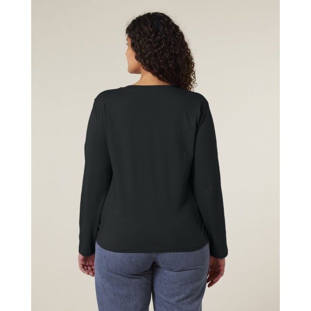 STELLA MUSER LONG SLEEVE Moteriški „Iconic“ marškinėliai ilgomis rankovėmis