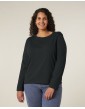 STELLA MUSER LONG SLEEVE Moteriški „Iconic“ marškinėliai ilgomis rankovėmis