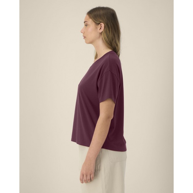 STELLA ETTA Moteriški marškinėliai iš medvilnės ir TENCEL™ Modal pluošto