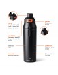 NORDIC DRIFT TRAIL RCS sportinė termo gertuvė su užraktu, 750ml