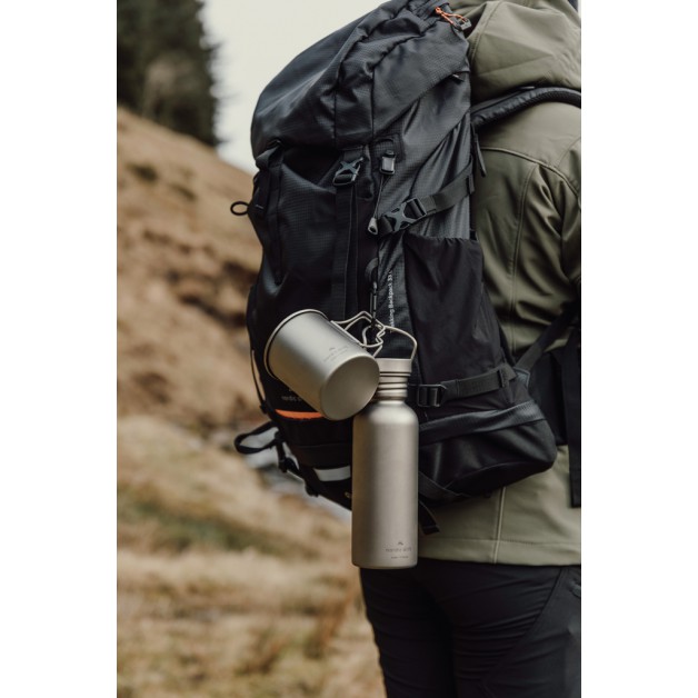 NORDIC DRIFT TRAIL ultralengva titaninė gertuvė, 600ml