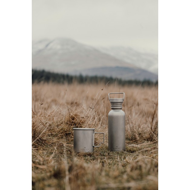 NORDIC DRIFT TRAIL ultralengva titaninė gertuvė, 600ml