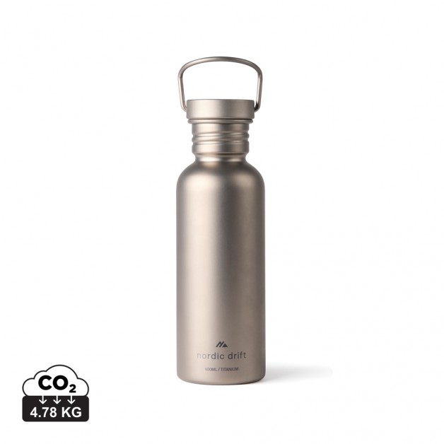 NORDIC DRIFT TRAIL ultralengva titaninė gertuvė, 600ml