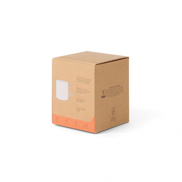NORDIC DRIFT TRAIL ultralengvas titano puodelis, 450ml