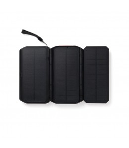 NORDIC DRIFT TITAN 10 000 mAh išorinė baterija (power bank įkroviklis) su saulės moduliais, 18W