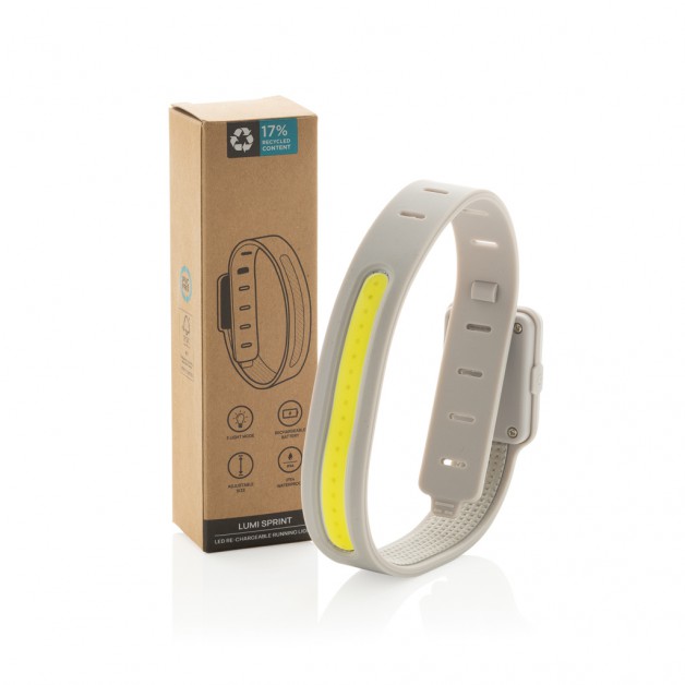 Lumi Sprint RCS RPET LED pakraunama bėgiojimo lemputė Lumi Sprint RCS RPET LED pakraunama bėgiojimo lemputė