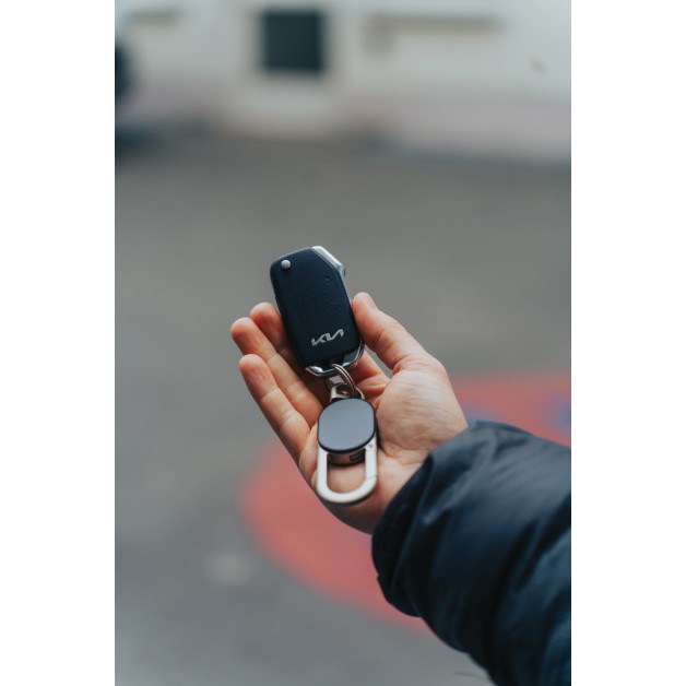 KEYFINDER Dual raktų pakabukas su vietos nustatymu visame pasaulyje