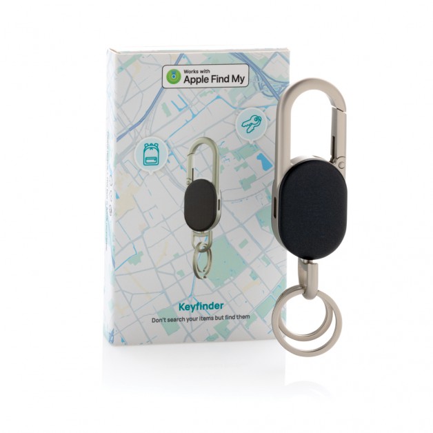KEYFINDER Dual raktų pakabukas su vietos nustatymu visame pasaulyje