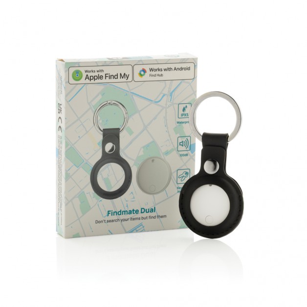 Findmate Dual RCS perdirbto plastiko ieškiklis/sekiklis IPX 5
