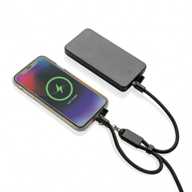LoopAmp RCS RPET reguliuojamas telefono laikiklis 60W laidu