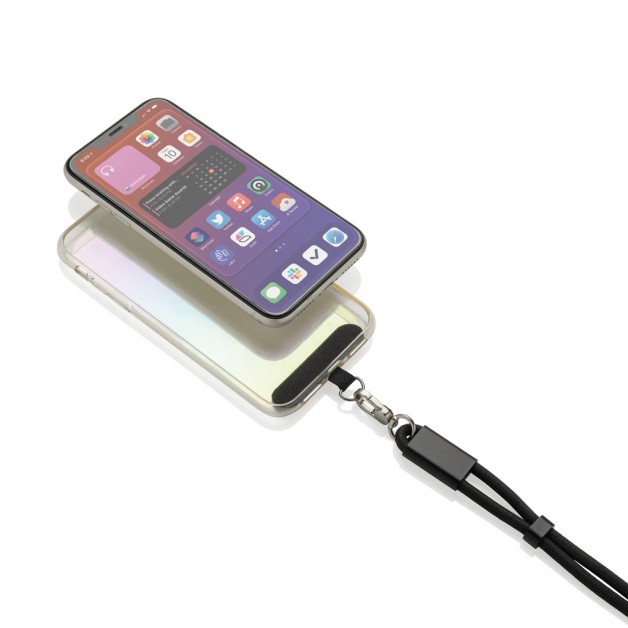LoopAmp RCS RPET reguliuojamas telefono laikiklis 60W laidu