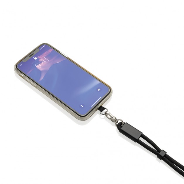 LoopAmp RCS RPET reguliuojamas telefono laikiklis 60W laidu